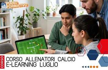 Corso allenatori calcio e-learning luglio