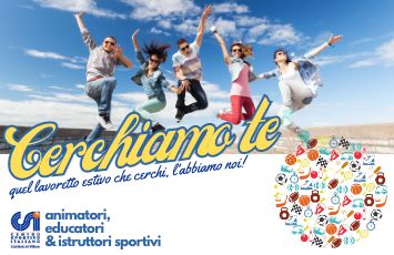 Cerchi un lavoro estivo nello sport?