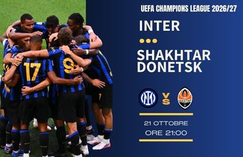 Promo CSI per Inter-Shakhtar